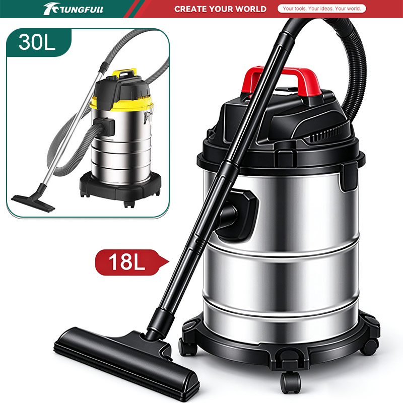 Industrial Vacuum Cleaner 3000W - 30L/18L Vacuum Cleaner Wet And Dry