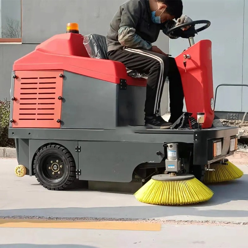 Floor Sweeper Machine Manual - Walk Behind Industrial Floor Sweeper, Manual