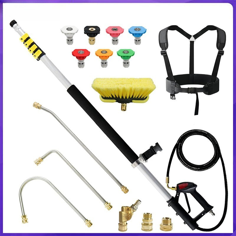 Pressure Washer 3000Psi - 24FT Telescoping Pressure Washer Wand, 4/5
