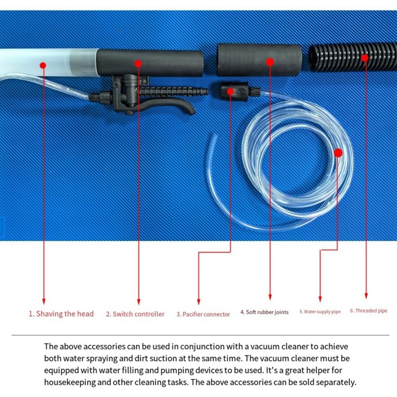 Carpet Extractor Machine - ABUI-35Mm Large Sprayers Vacuum Extractor Nozzle