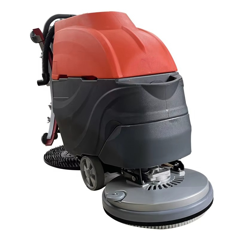 Ride On Floor Scrubber 20 Inch - 20inch Ride-On Push Floor Scrubber Vacuum