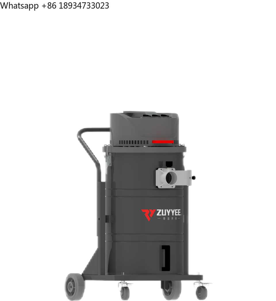 Wet Dry Vacuum 60L - Industrial 220V Single-Phase Vacuum Cleaner with