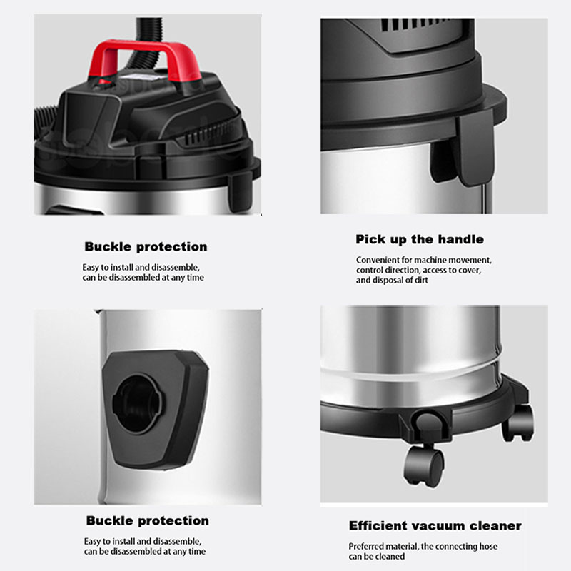 30L/18L Vacuum Cleaner Wet And - Industrial Vacuum Cleaner 3000W 评论和价格