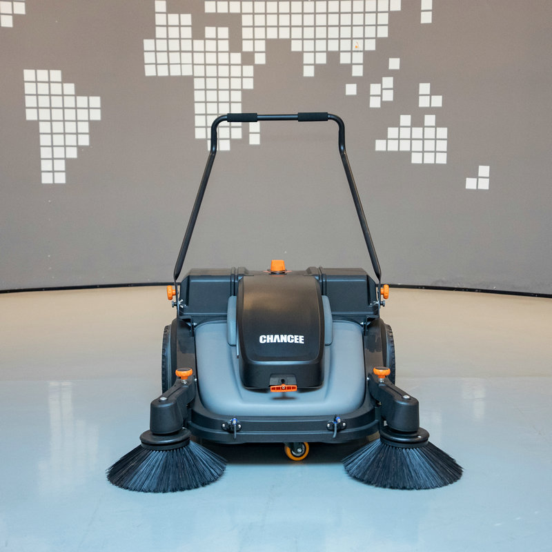 Mini Manual Hand Push Industri - Floor Sweeper Machine Manual 评论和价格