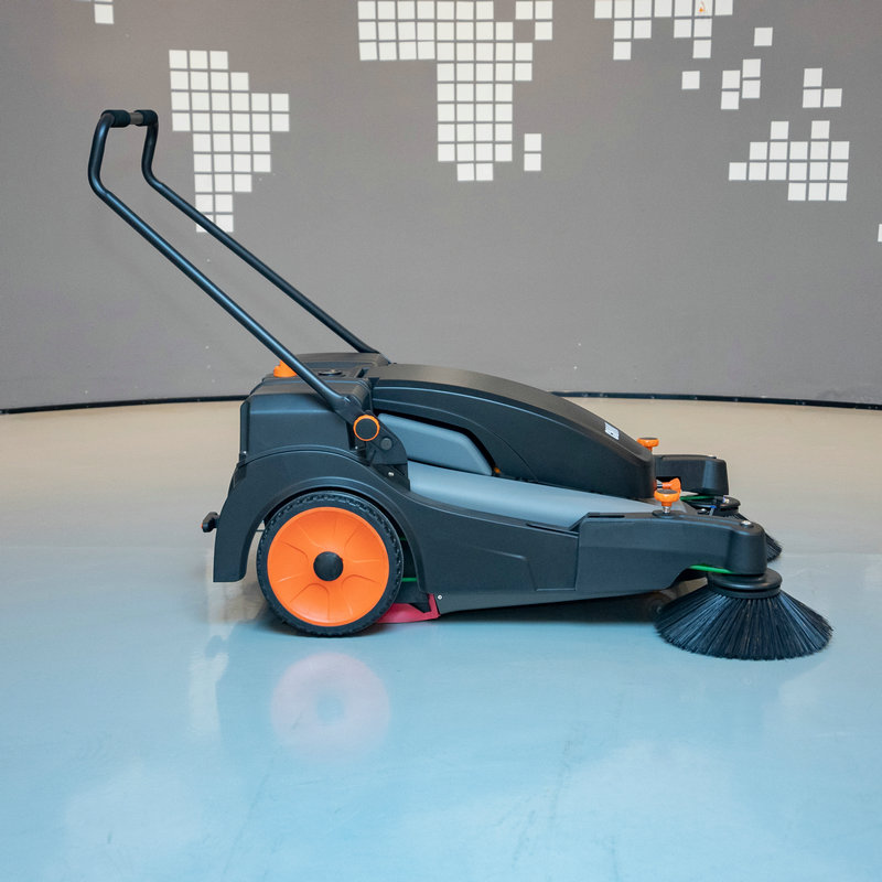 Mini Manual Hand Push Industri - Floor Sweeper Machine Manual 评论和价格