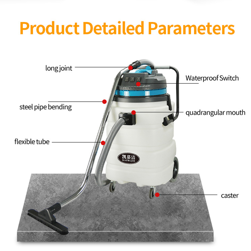 90L Vacuum Cleaner with 3 Moto - Industrial Vacuum Cleaner 3000W 评论和价格