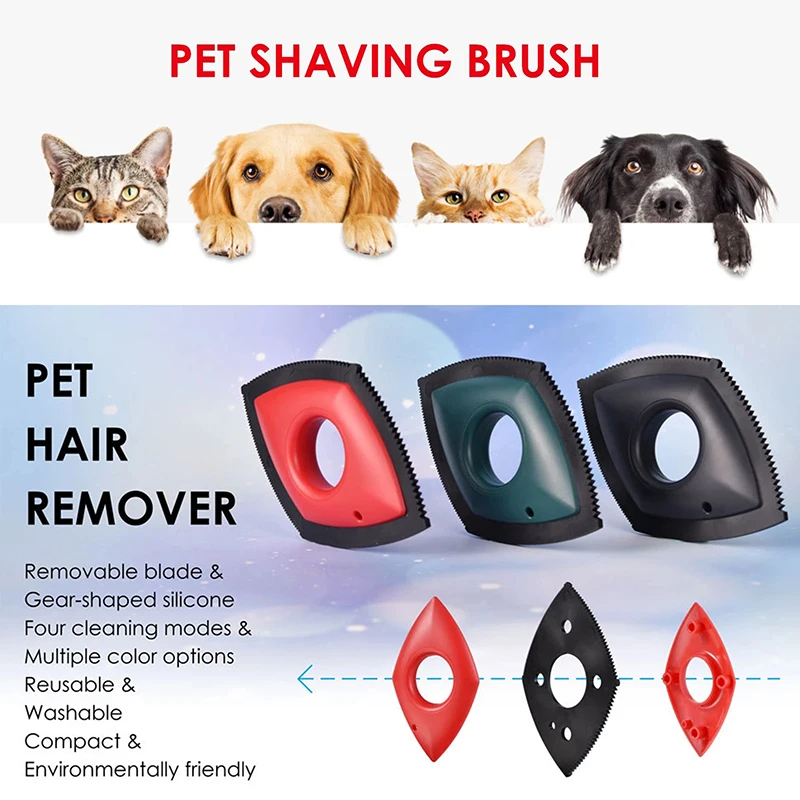 4 Modes Pet Hair Remover Comb  - Carpet Extractor Machine 评论和价格