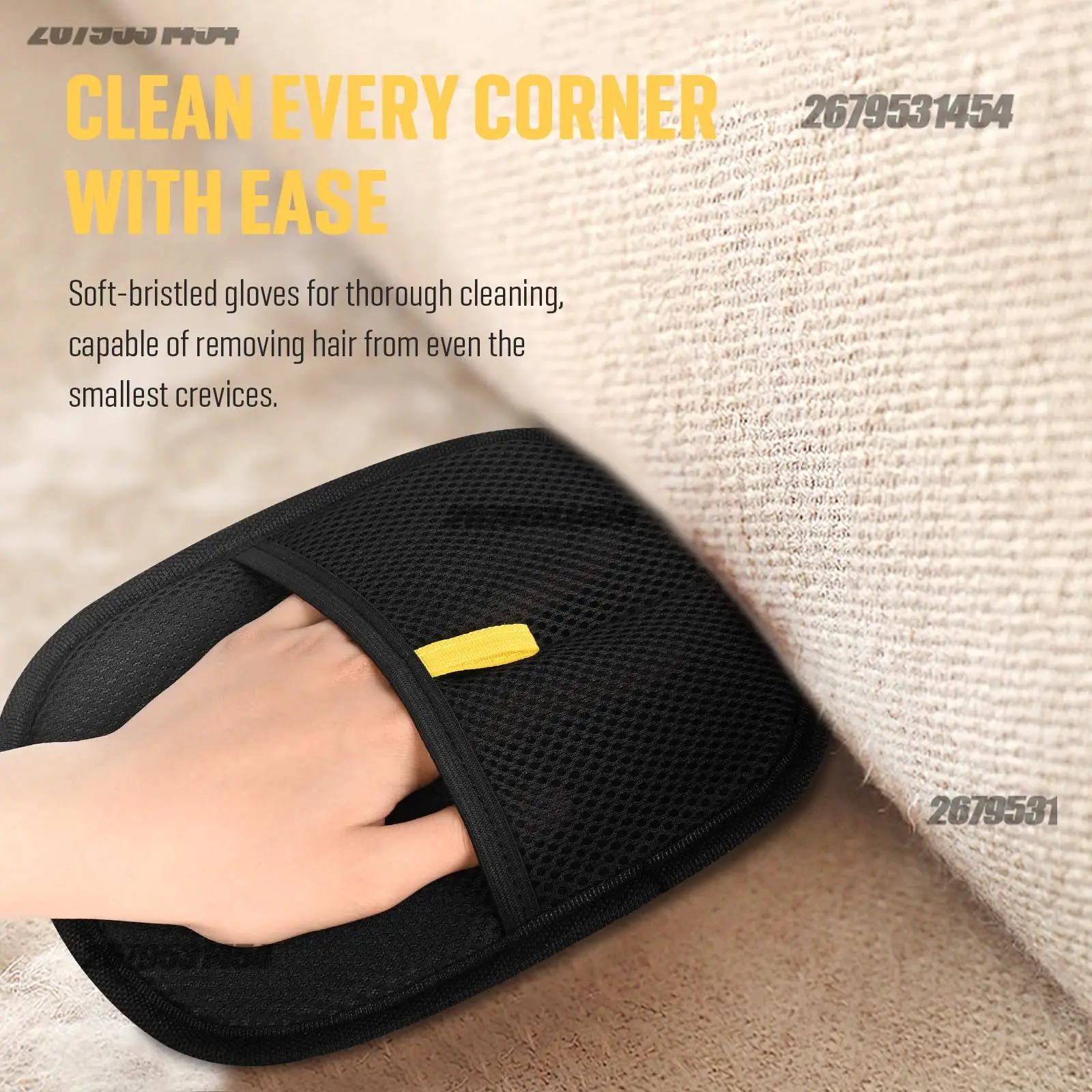 1/2PCS Pet Hair Remover Glove  - Carpet Extractor Machine 评论和价格