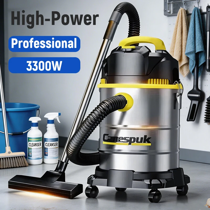 3300W Industrial Wet Dry Vacuu - Industrial Vacuum Cleaner 3000W 评论和价格