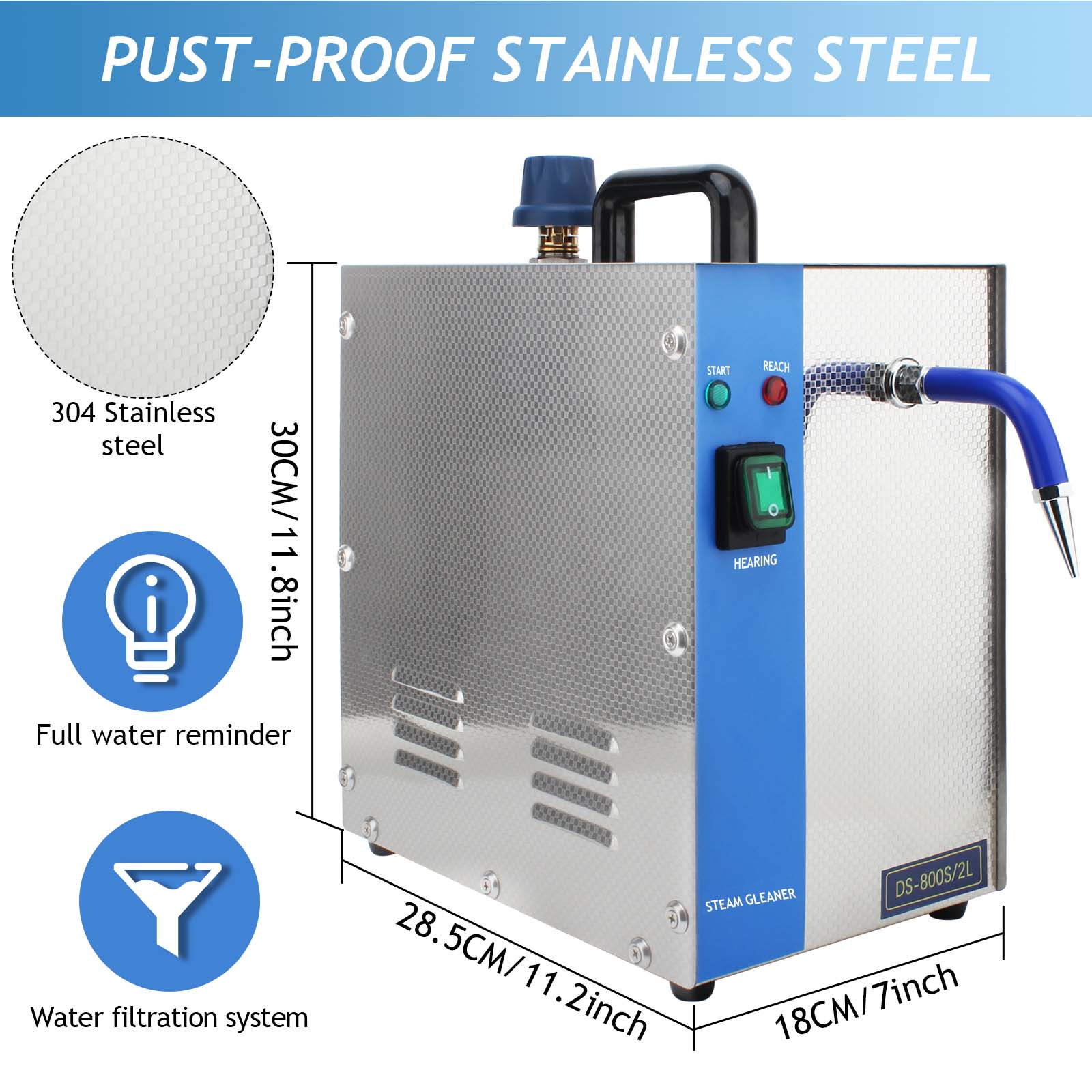 1300W Jewelry Steam Cleaner –  - Escalator Cleaning Machine 评论和价格