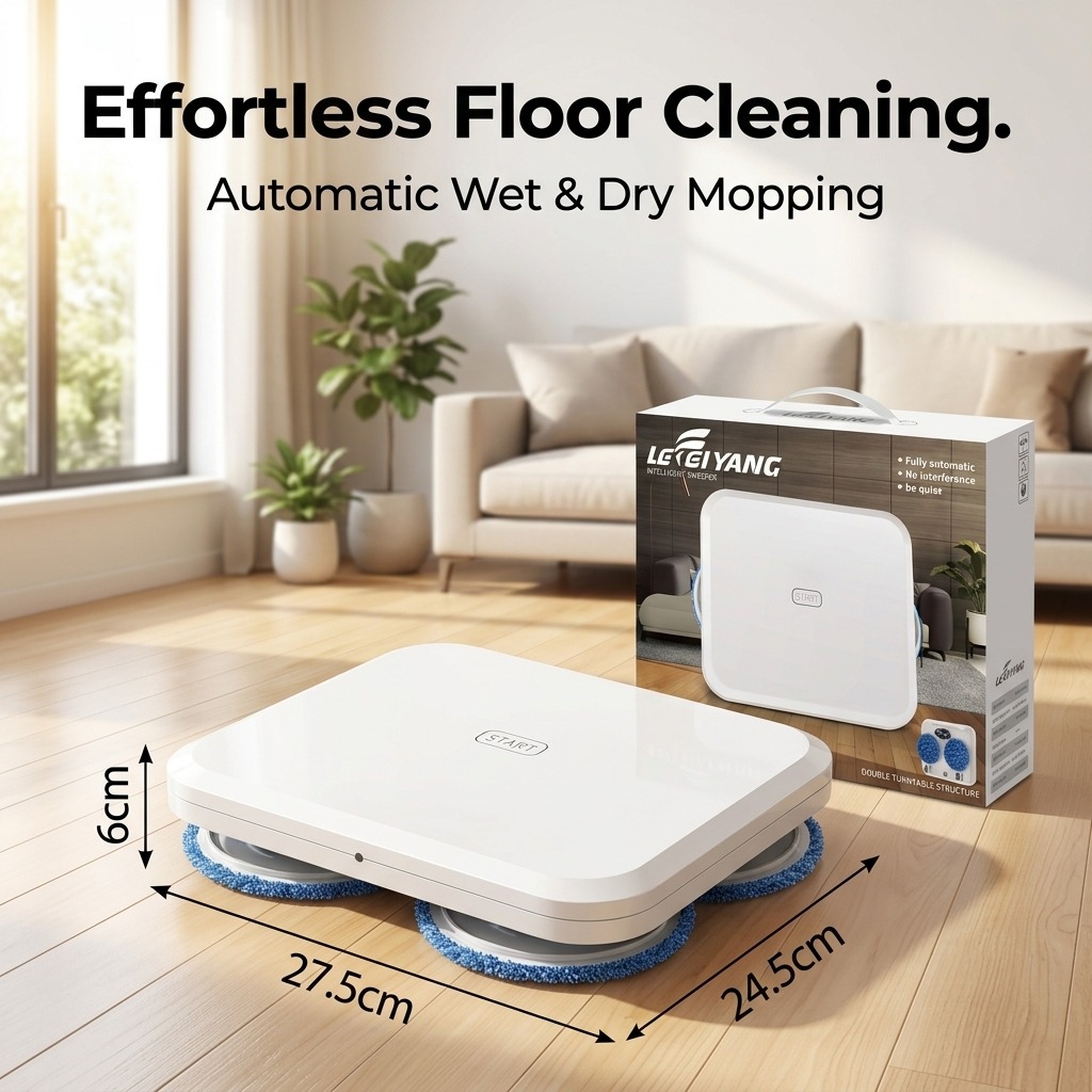 Robot Mop Cleaner, Automatic D - Floor Sweeper Machine Manual 评论和价格