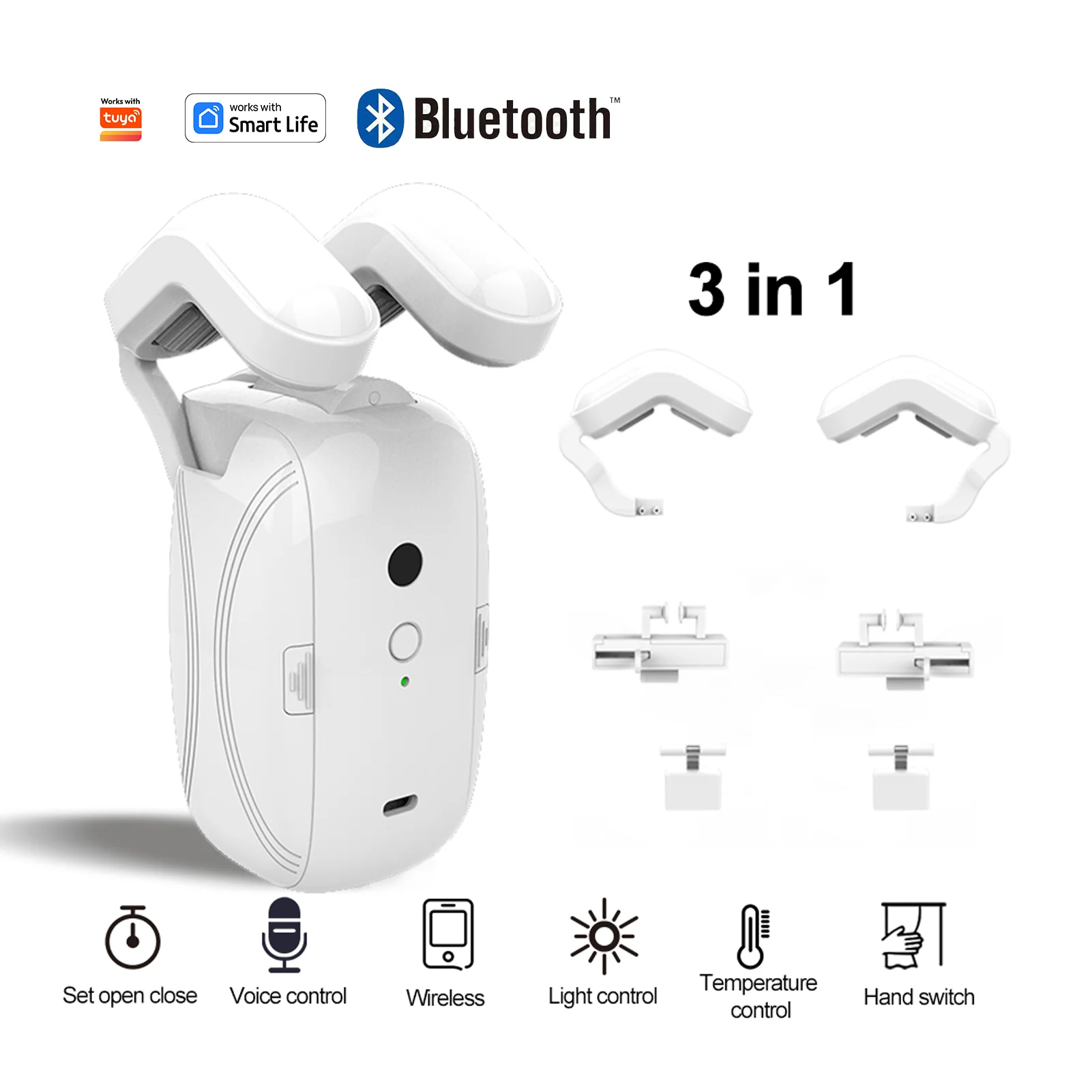 Smart Bluetooth Curtain Robot  - Window Cleaning Robot Automatic 评论和价格