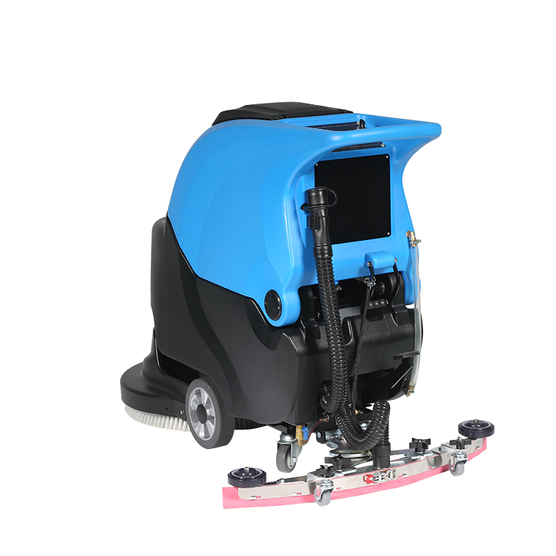 New 55L Electric Cordless Walk - Floor Scrubber Machine Walk Behind 评论和价格