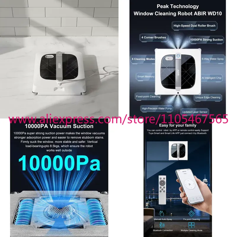 1pcs Electric Window Cleaning  - Window Cleaning Robot Automatic 评论和价格