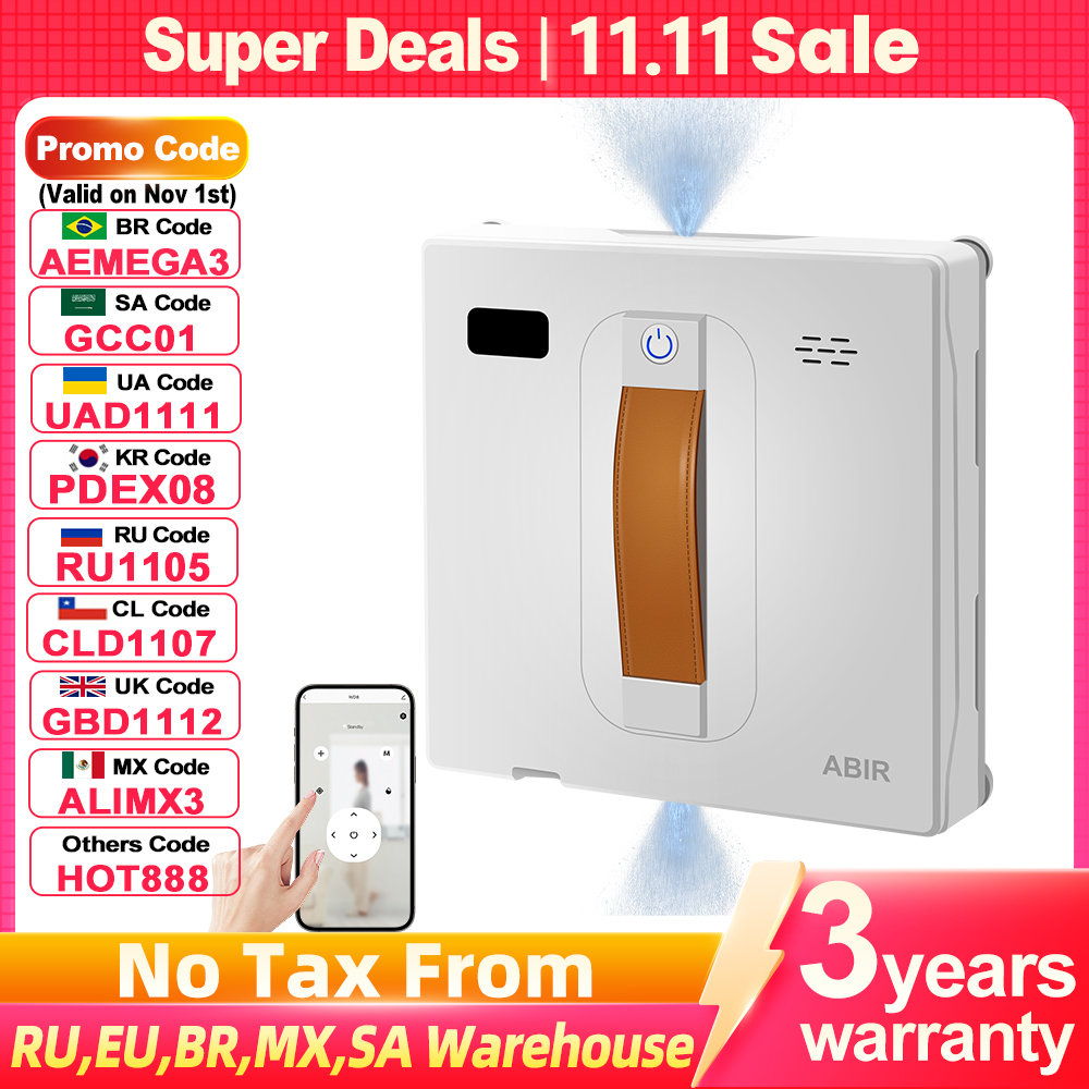 Window Vacuum Robot Cleaner AB - Window Cleaning Robot Automatic 评论和价格