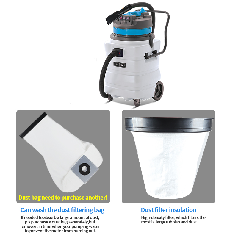 High Quality 3000W 90L Commerc - Industrial Vacuum Cleaner 3000W 评论和价格