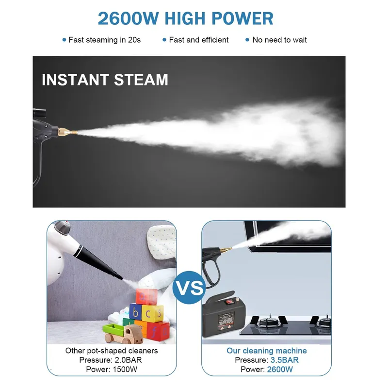 220VCommercial Household 3000W - Steam Cleaner Commercial 3000W 评论和价格