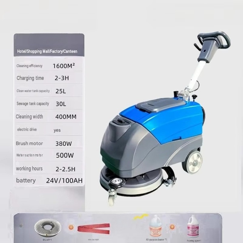 Electric Walk-Behind Auto Auto - Floor Scrubber Machine Walk Behind 评论和价格