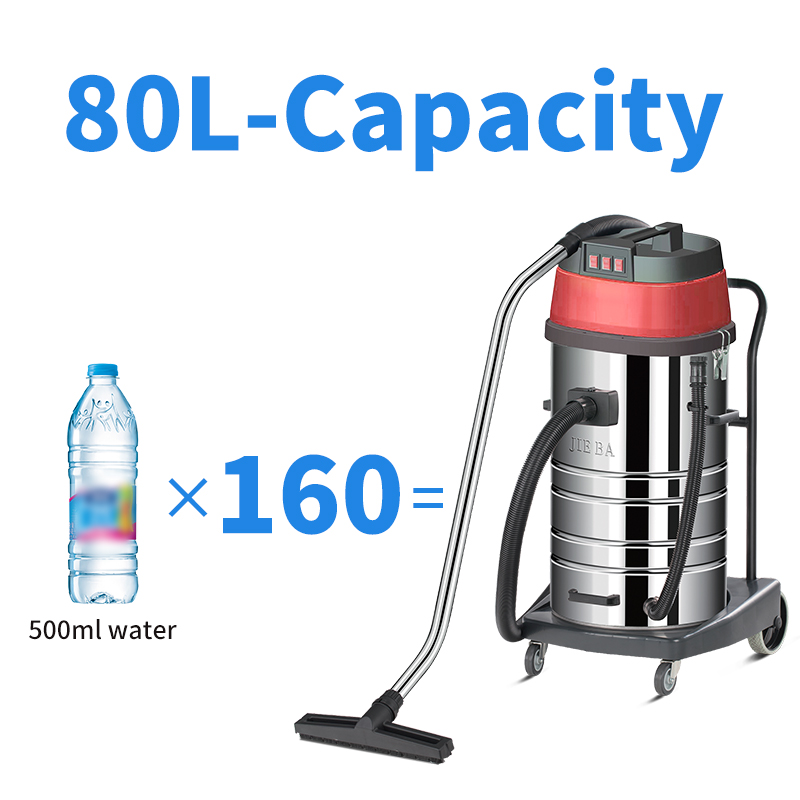 Large Scale Industrial 80L Red - Industrial Vacuum Cleaner 3000W 评论和价格